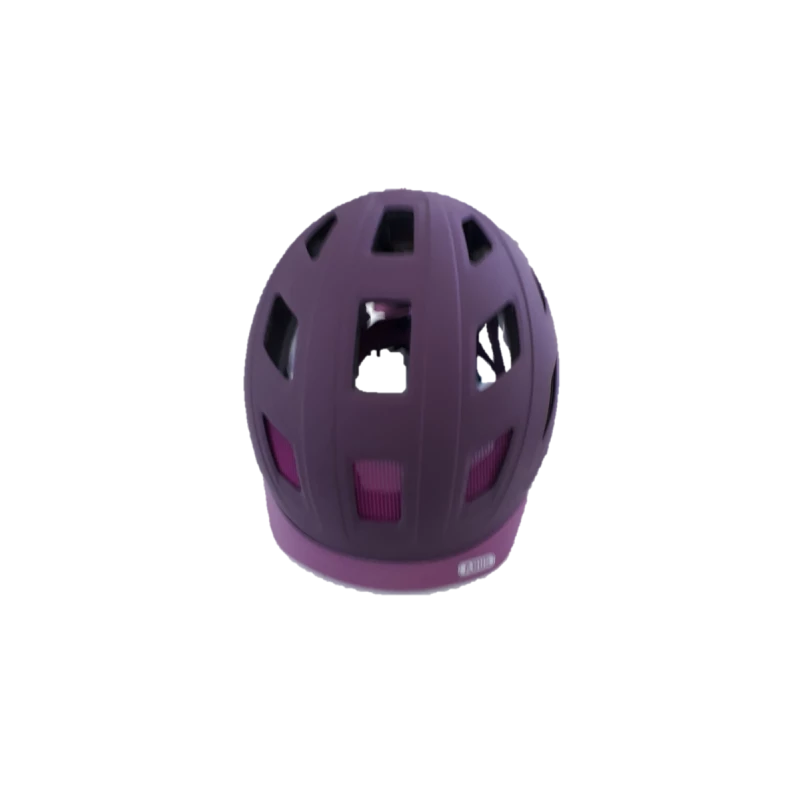 Casque Abus Hyban Vélo Mauve Avec éclairage Arrière 5 Casque Abus Hyban Vélo Mauve Avec éclairage Arrière – Image 3