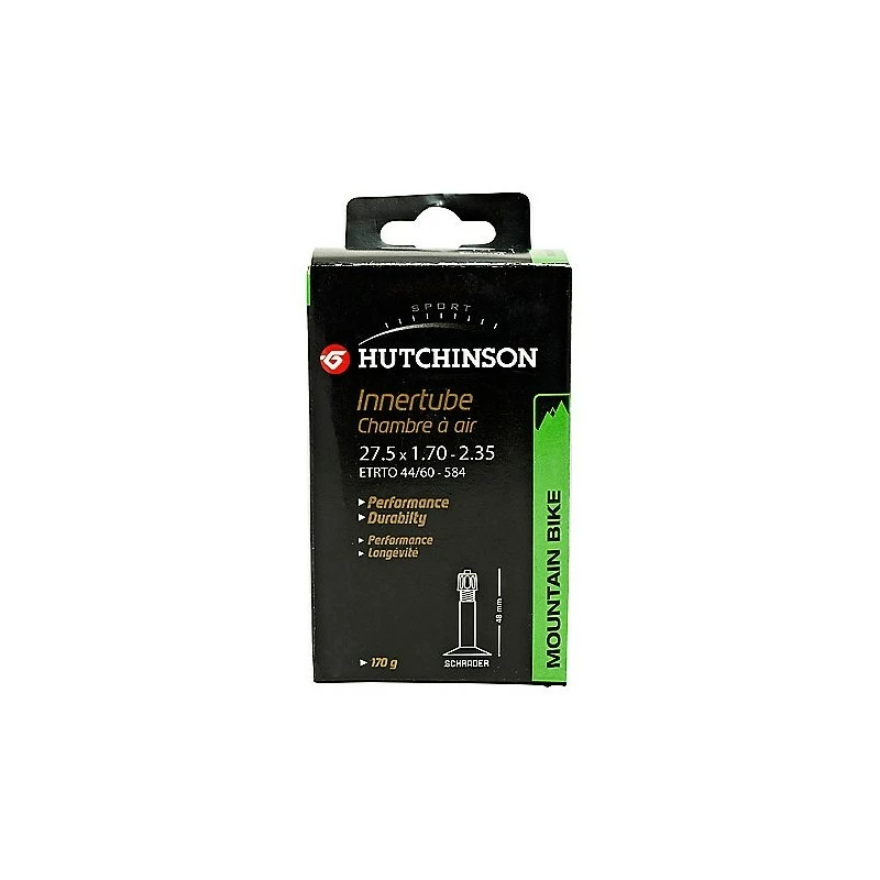 Chambre à Air Hutchinson 27.5x1.7/2.35 Valve Schrader 3 Chambre à Air Hutchinson 27.5x1.7/2.35 Valve Schrader