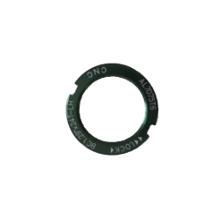 Contre Ecrou Pignon Fixe BC1.29"x24T CNC Alu Vert