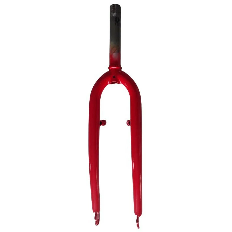 Fourche VTT 26 Pouces Rigide Rouge V-brake 4 Fourche VTT 26 Pouces Rigide Rouge V-brake – Image 2