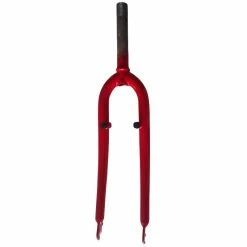 Fourche VTT 26 Pouces Rigide Rouge V-brake