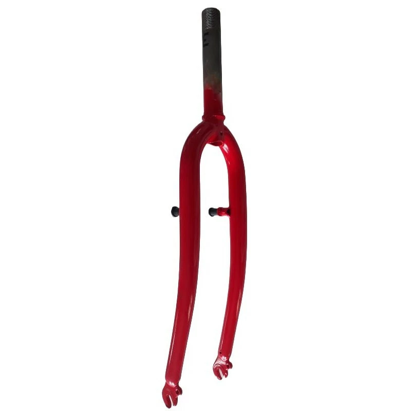Fourche VTT 26 Pouces Rigide Rouge V-brake 6 Fourche VTT 26 Pouces Rigide Rouge V-brake – Image 4
