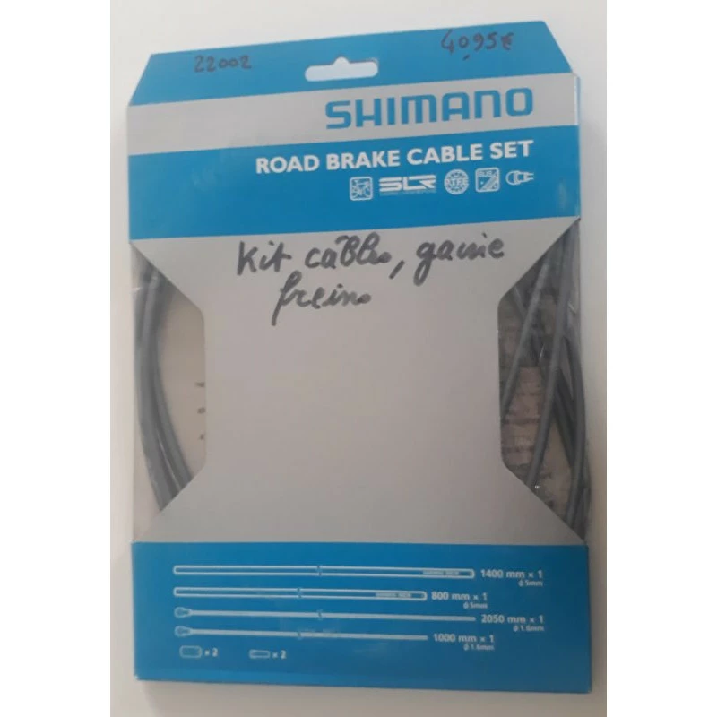 Kit Câbles Et Gaines De Freins Route PTFE Shimano 3 Kit Câbles Et Gaines De Freins Route PTFE Shimano