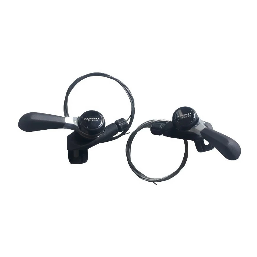 Leviers Shimano Mountain LX SL-M455 7v 3 Leviers Shimano Mountain LX SL-M455 7v