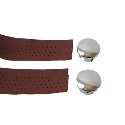 Ruban De Cintre Vélo En Cuir Marron Clair