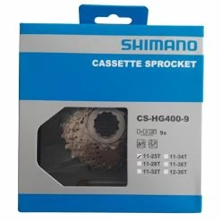 Shimano CS-HG400-9 Cassette 9v 11-25