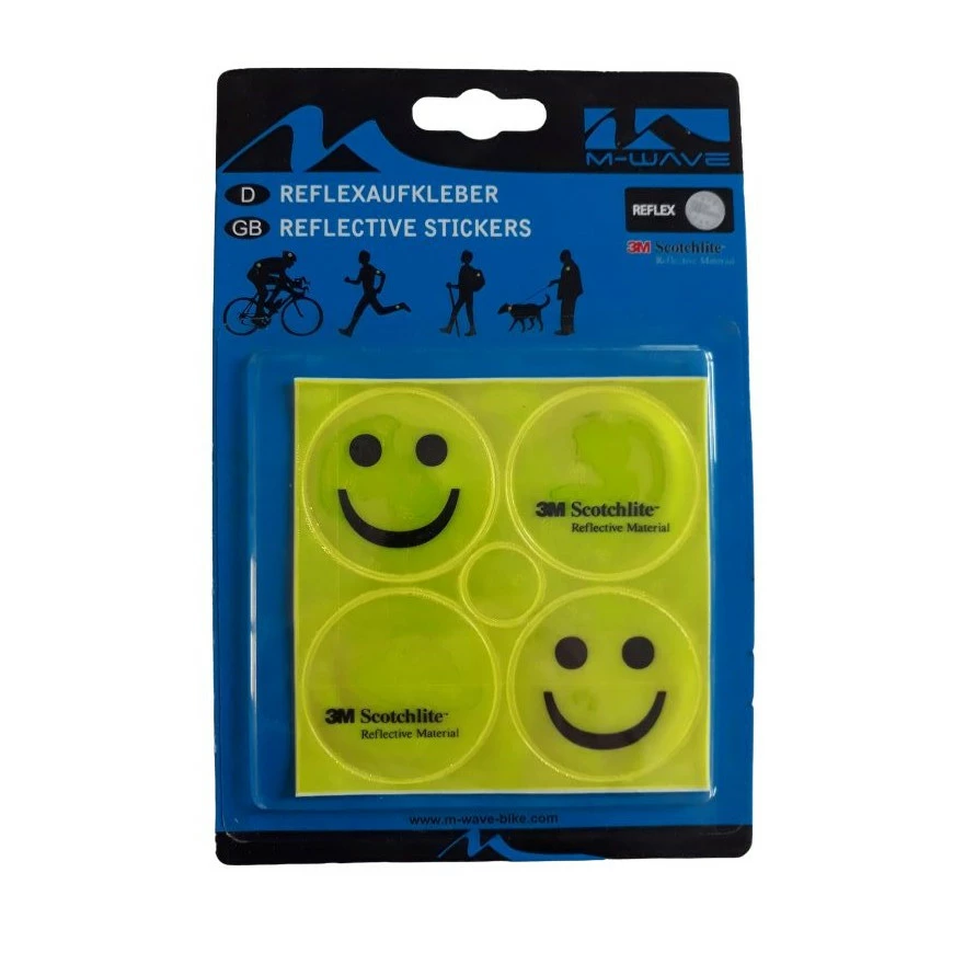 Stickers Reflechissant Velo 3 Stickers Reflechissant Velo